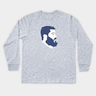 Team Blue Kids Long Sleeve T-Shirt